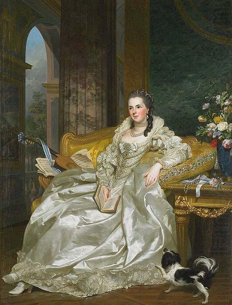 Alexander Roslin The Comtesse d'Egmont Pignatelli in Spanish Costume china oil painting image